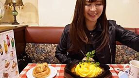 High school teacher reveals her night face in erotic cosplay