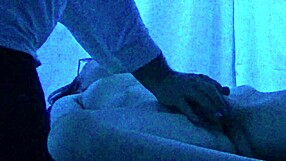 gigi breeze enjoys a relaxing blacklight massage session