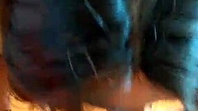 my step sister maria assists me in a private moment