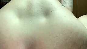 Trying giant hankeys toy in ass first time