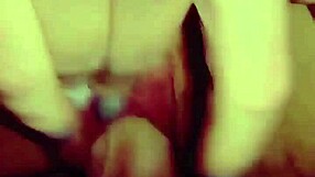 Amateur pov creampie session with petite milf