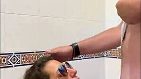 Lety's Intense Fucking in Spanish Public Restroom