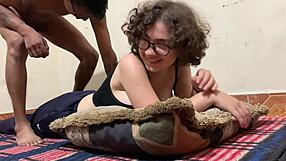 not in the ass but her big tits and teen ass beg for it