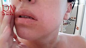 regina noir's lip massage fitness