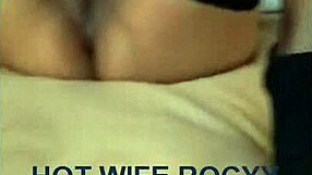 Why is Roccy touching herself for everyone to see?