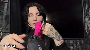 German Sissy ASMR Session with Lou Nesbit and Lia Louise in Dirty Femdom Action