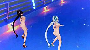 MMD R18 Sea Breeze Micro Bikini Kawaii Action