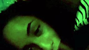 Latina babe sucks her neighbor's cock by the pool in a raw encounter.