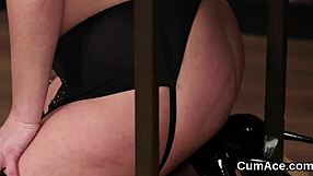 how does this hot model gulp all that jizz on her face?