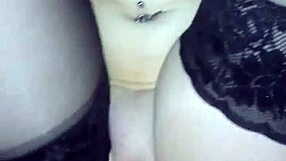 Watch this teen in stockings getting fucked hard.