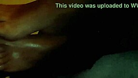 huge cumshot covers sexy feet in fetish scene