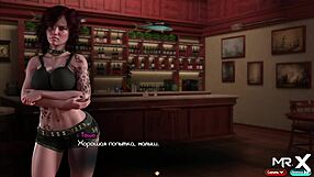 treasureofnadia tattoo girl working at bar in episode 1 part 3