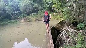 Intense biting fetish with small tits creampie