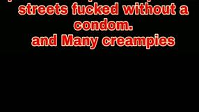 cheap streets picked and creampied!