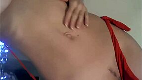 Young 18+ Babe Teases with Big Tits and Boobs Display