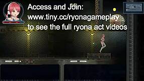 Redhead Girl Has Sex with Robot Man in Hentai Game