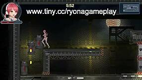 Redhead Girl Has Sex with Robot Man in Hentai Game