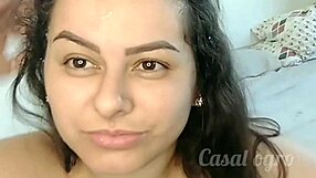 i saw a woman getting a facial in a compilation