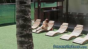 ram that stepteen hard and cum on her face