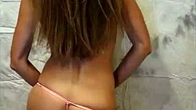 Athletic Milf Sofie Marie Strips Naked, Teasing Her Natural Tits