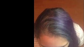 she gives a super blowjob with cumshot