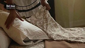 Delphine And Kira Noir Engage In Intense Hotel Room Fucking With Pussy Fingering And Wet Masturbation Scenes