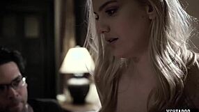 Teen Chick Lured Into Sex By Pervy Neighbour With Blowjob And Doggystyle