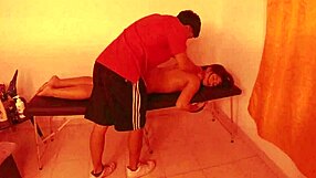 Pussy gets eaten and fucked from behind by big ass brunette