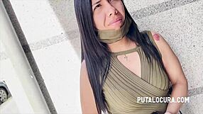 Caught Latina Picked Up From The Street For Shaved Interracial Fun