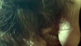 slut swallows cum after intense face fucking in couple blowjob session