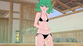 Tatsumaki Bikini POV in One Punch-Man