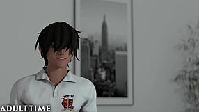 adult time hentai school with step-sibling drama