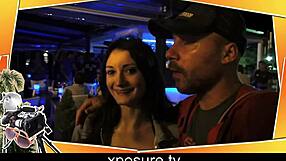 OLD MAN FUCKS YOUNG GIRL IN NIGHT VISION POV WITH HARDCORE BLOWJOB