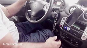 the driver fingered my wife's pussy all ride long