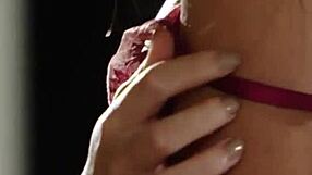 Amateur Asian teen 18+ babe in lingerie boots and heels