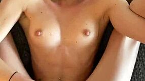 Petite Teen Bent Over for Neighbor's POV Fuck