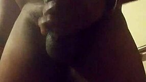 When bored, nasty cock stroking