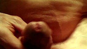 Solo play with cock ring
