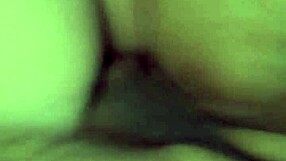 Watch this milf get creampied interracial style in homemade video. She moans as he cums inside.