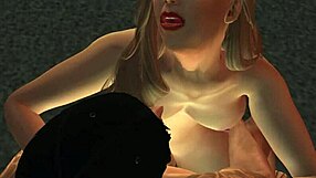 Experiencing virtual intimacy with my girlfriend in Second Life's immersive world.