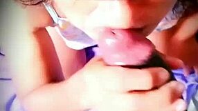 Latina babe licks pussy with big ass tease