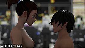 Uncensored Hentai: A hot hentai video from the family, which step-sisters and step-brothers don’t seem to like each other