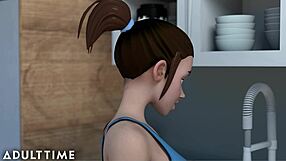 adult time hentai school with step-sibling drama