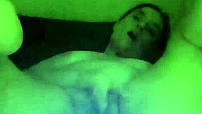 Playing with my light up butt plug for some solo fun tonight. Can't wait to try more toys!