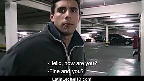 Can A Straight Latino Jock Handle Bareback Gay Anal POV?