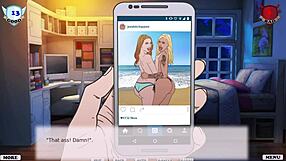 Cheating Playgirl Ash's Visual Novel Adventure with an Alpha