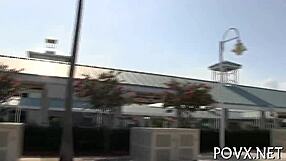 Hot Natalie Lust Sucks Cock in POV: Teen 18+ Oral Action