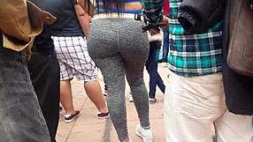 wow, check this colombiana's massive culote shaking hard!