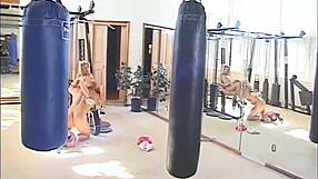 Is Kelly the coed ready for gym pigtails and hardcore riding?