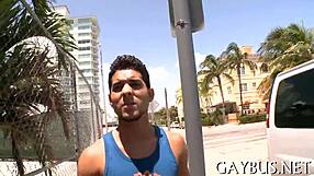 Gay Men Engaging in Intense Homosexual Sex